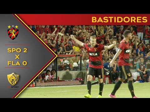 Bastidores da vitória do Sport sobre o Flamengo