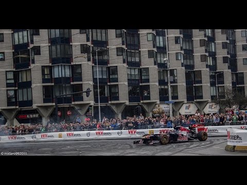 Ferrari F1 & Torro Rosso F1 TERRORIZING the city of Rotterdam!