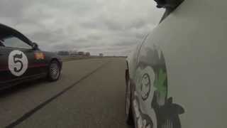 Lucky Monkey Racing at Gingerman, 24 Hours of LeMons - Cure For Gingervitis 2013 (short version)
