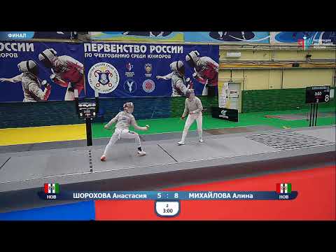 ПР среди юниоров 2019, СЖЛ Финал Михайлова - Шорохова