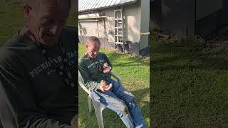 BOOMER &amp; HERO, FATHER AND SON, SAME TIME #chipmunks #boomer #hero #family #cute #wildlife #funny