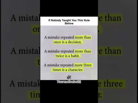 Essential Rules Nobody Taught You #motivation #short