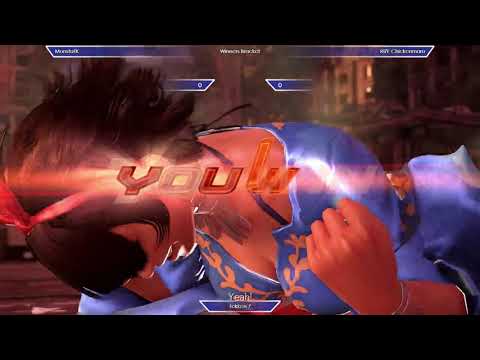 MonstaTK(Julia/L.Chloe) vs Chickenmaru(Josie) - (W) Quarter Finals - Tekken Tuesdays #004 - Tekken 7