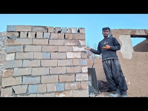 5 Jahre Leben in den Bergen | Alis Bemühungen um den Bau einer sicheren Unterkunft