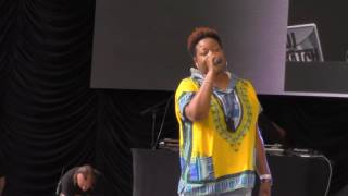 Bahamadia performing at Rocksteady 39th year anniversary show 2016