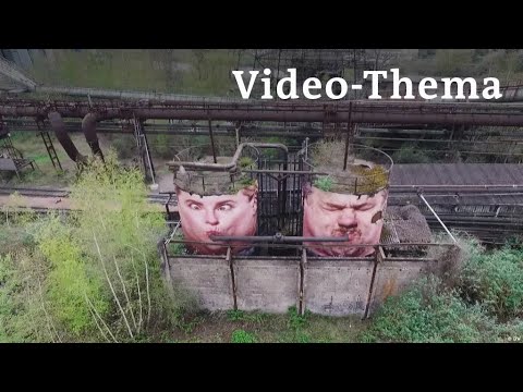 Kunst in alten Industrieanlagen | Deutsch aprender mit Videos