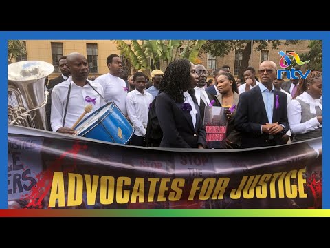 Mawakili waandamana dhidi ya mauaji ya Kyalo Mbobu