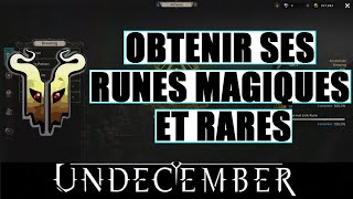 Undecember: Comment Obtenir ses Runes Magiques et Rares  ?