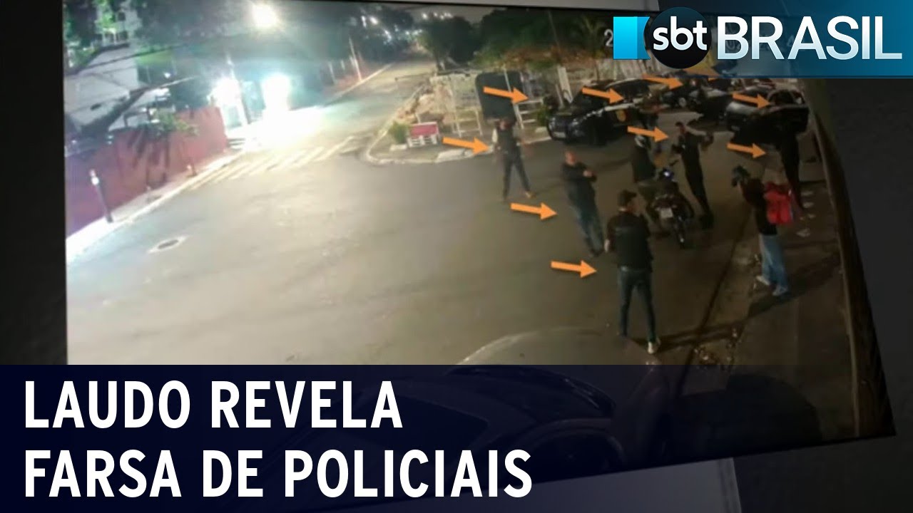 Laudo revela farsa montada por policiais que mataram mecânico e catador | SBT Brasil (13/04/22)