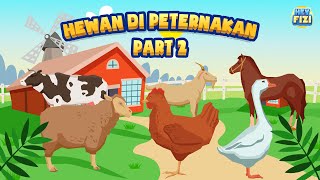 Download lagu ❗ NAMA HEWAN TERNAK ✪  SUARA HEWAN  ✪  SUARA BINATANG 🔴 PEMBELAJARAN ANAK ❗❗  KARTUN HEWAN 🔴 PART 2 mp3