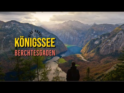 Autumn hike above Konigssee in Berchtesgaden