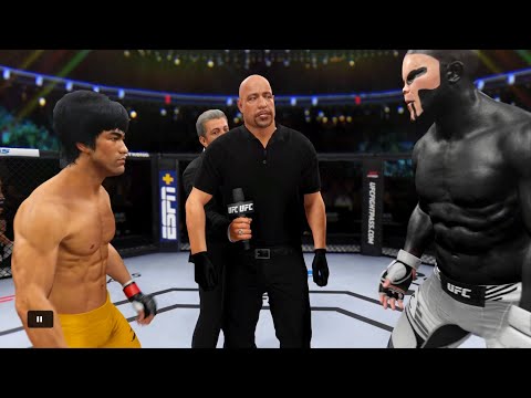 Bruce Lee vs. Black Death - EA sports UFC 4