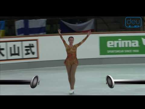 Michelle JONES. Oberstdorf 2018. Silver Ladies II - Free Skating. 6 place