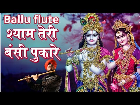 Shayam Teri bansi on flute by sardar Baljinder singh 