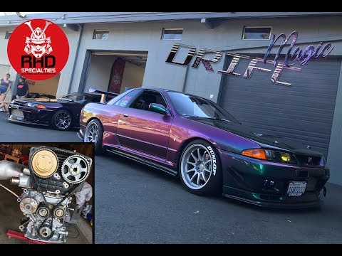 RB25 Oil Pump Gasket and Seal replacement | S13 Drift Build