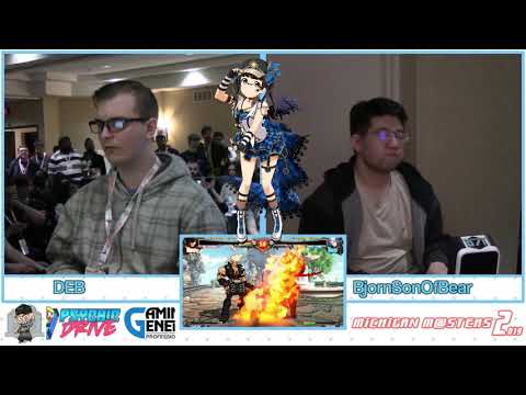 Michigan Masters 2019 GG Xrd Grand Finals DEB vs BjornSonOfBear