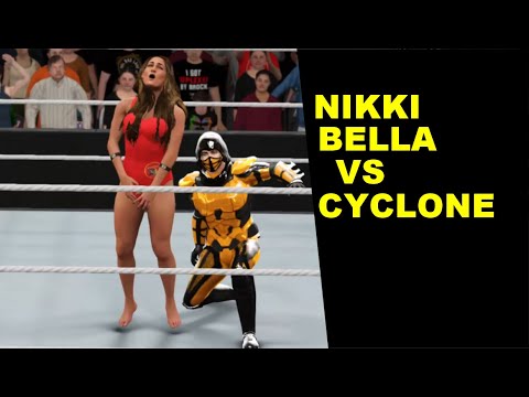 WWE 2K17 Nikki Bella vs Cyclone - Iron Match