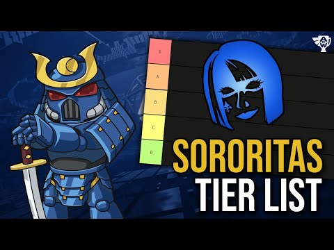 Codex: Sisters of Battle Unit Tier List!