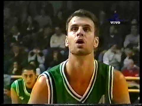 INTERCONTINENTAL CUP: 1996 playoff finals - Olimpia Venado Tuerto vs Panathinaikos (game 1)
