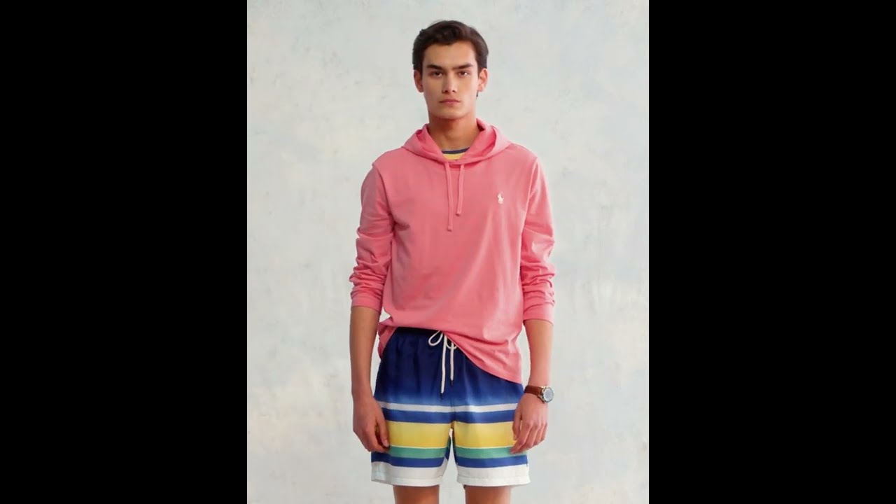 Polo Ralph Lauren Jersey Hooded T-Shirt SKU: 9616917