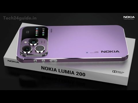 Nokia Lumia 200 5G - 7000mAh Battery, 200MP Camera, SD 8 gen 3 soc, 12GB Ram, 512GB Rom, India Price
