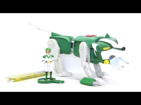 Video Review of the Mattycollector.com Voltron: Green Lion with Pidge