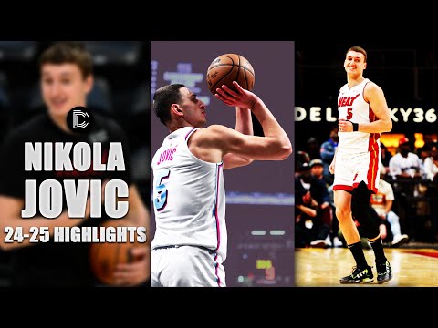 Nikola Jovic HIGHLIGHTS 24-25 SEASON 🔥 Proving He's the Next Big Star!