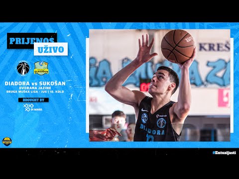 KK Diadora - KK Sukošan | Druga muška liga - Jug | 10. kolo