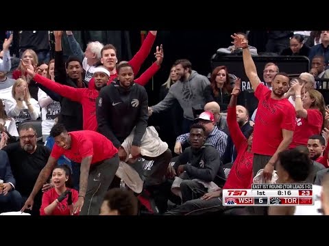 Raptors Highlights: Valanciunas From Downtown - April 17, 2018