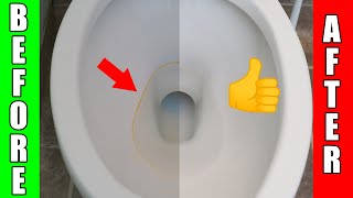 Get Rid of Toilet Ring the Cheap Easy and Fast Way!!