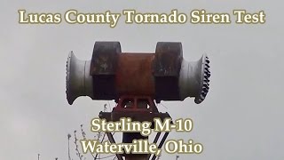 preview picture of video 'Waterville, OH Sterling M-10 Siren Test 5-2-14'