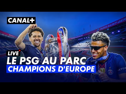 Le PSG présente la Ligue des champions au Parc des Princes