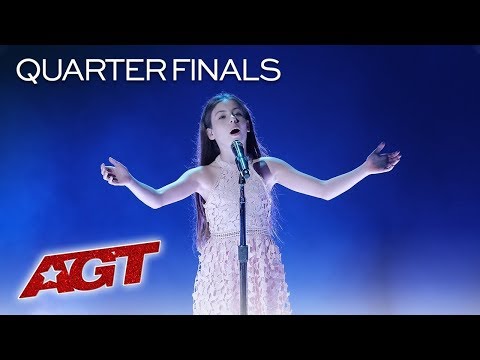 Emanne Beasha | Quarterfinals - America's Got Talent 2019 | Ebben? Ne Andro Lontana