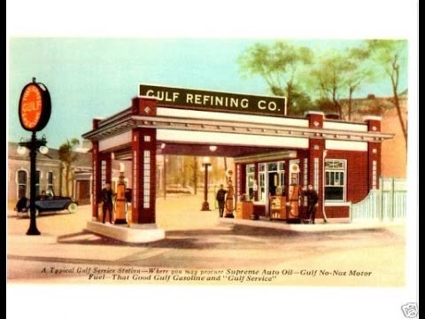 GAS STATIONS OF YESTERYEAR - CLASSIC SERVICE STATIONS