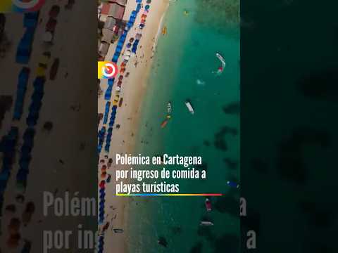 Polémica en Cartagena por ingreso de comida a playas turísticas. Le contamos los detalles