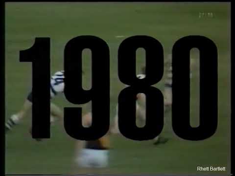 Ch7 intro to the 1995 Preliminary Final Richmond v Geelong incl Bartlett, Dyer