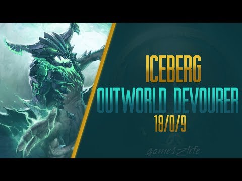 Iceberg Outworld Devourer 18/0/9 Dota 2