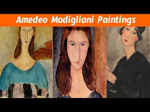 Amedeo Modigliani Paintings - 17 Most Famous Amedeo Modigliani Paintings