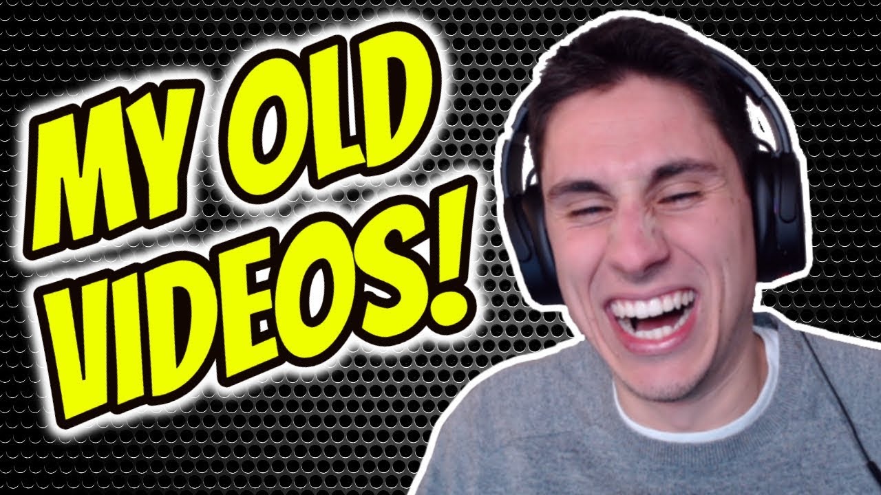 REACTING TO MY OLD VIDEOS! | 1 Year YouTube Anniversary