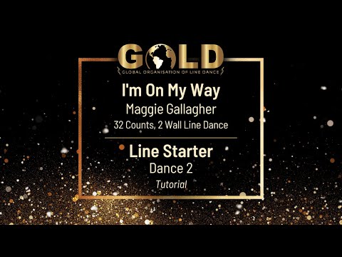 GOLD 2023 Line Starter - Dance 2: "I’m On My Way" - Tutorial without music
