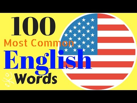 Learn 100 most common ENGLISH words * American English Pronunciation * + examples