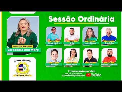 Transmissão ao vivo de Câmara Municipal de Governador Eugênio Barros  17/10/2025