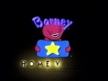Barney Home Video Classic Collection Logo 1995 Low Pitch