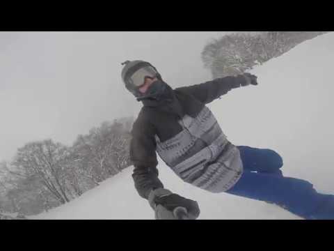 SNOWBOARDING AKAKURA KANKO, AKAKURA ONSEN, JAPAN 2019
