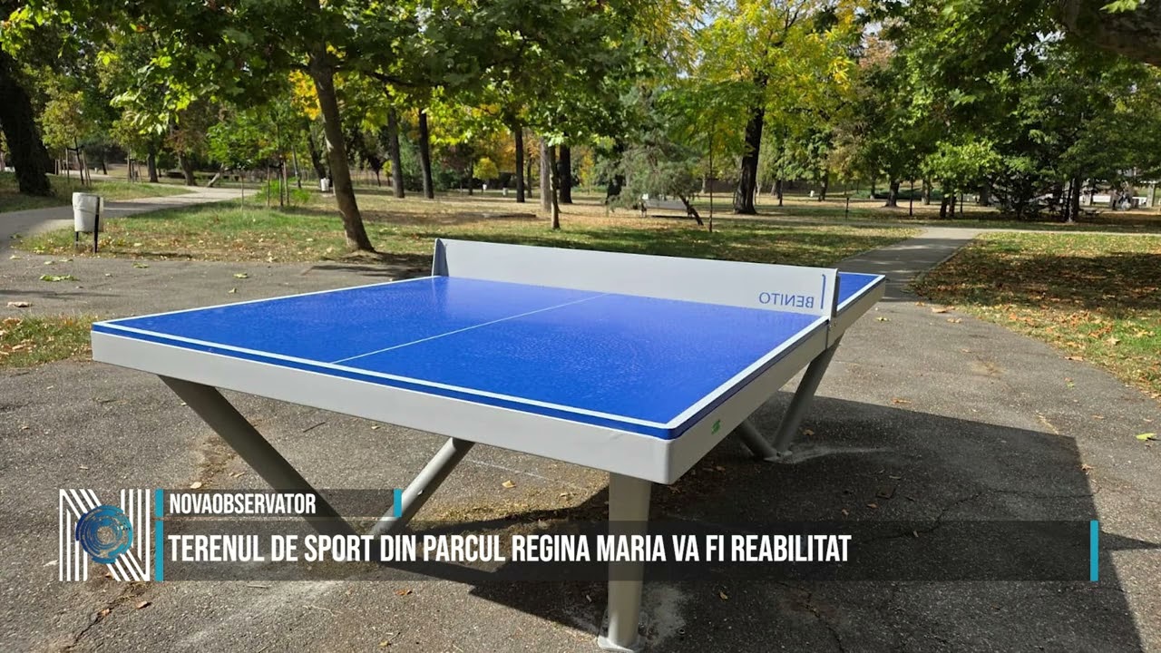 Terenul de sport din Parcul Regina Maria va fi reabilitat