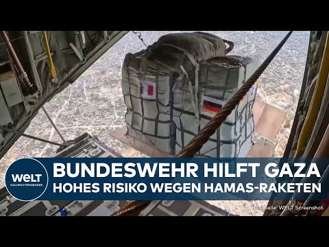 KRIEG IN NAHOST: Bundeswehr hilft bei Luftbrücke für Gaza! Gefahr durch Raketen der Hamas!