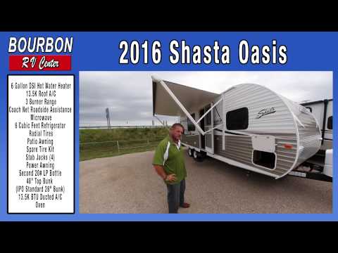 2016 Shasta Oasis Tour | Bourbon RV Center