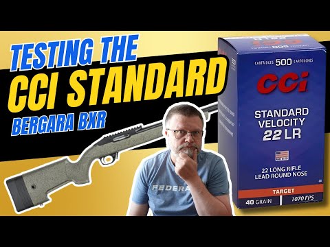 Is CCI Standard .22LR Semi-Auto Capable? Accuracy Test with Bergara BXR 🇺🇸