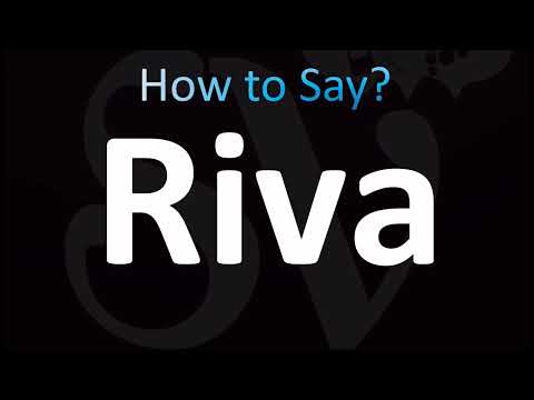 How to Pronounce Riva (CORRECTLY!)