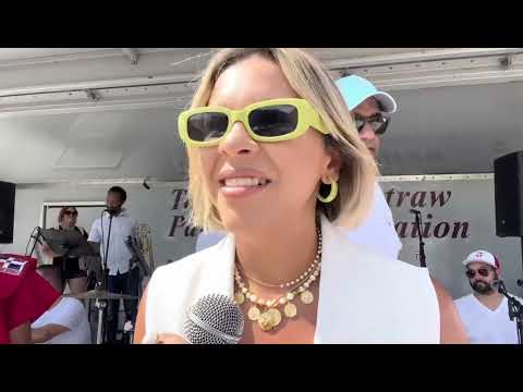 Viti Ruiz homenaje a su hermano Frankie Ruiz Desfile Latino Havertraw 2022#farandularadioshow